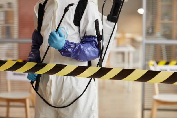 Professional Biohazard technician working in Briggsdale, CO